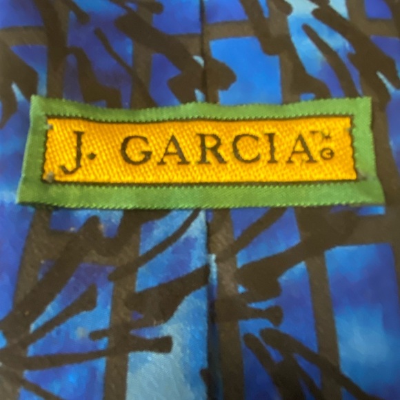 J.GARCIA Plant Person Signature Collection Silk Tie - Picture 2 of 5